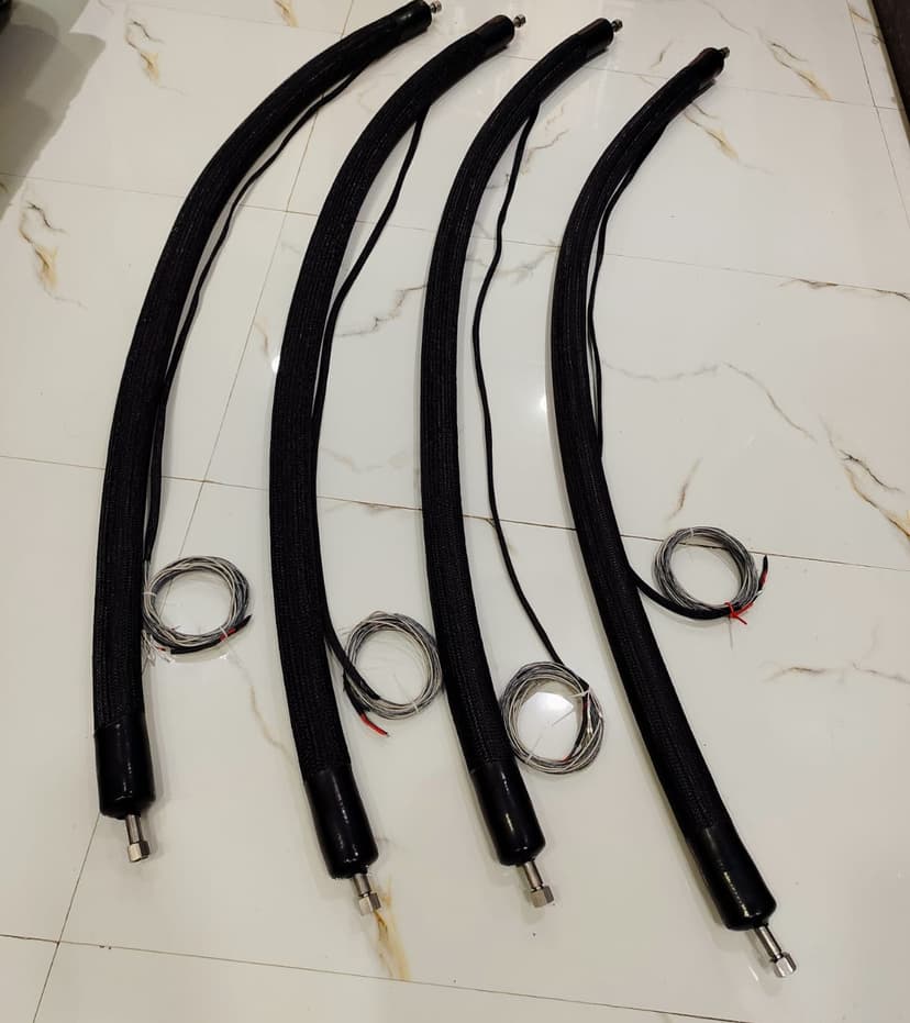 Heated Hose for MMD Machine